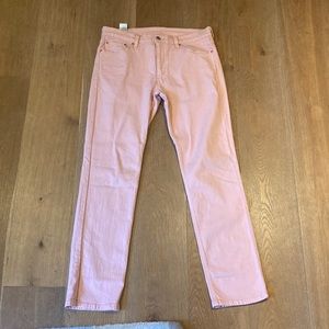 Levi’s 33x32 511 Pink Jeans (Regular Fit)